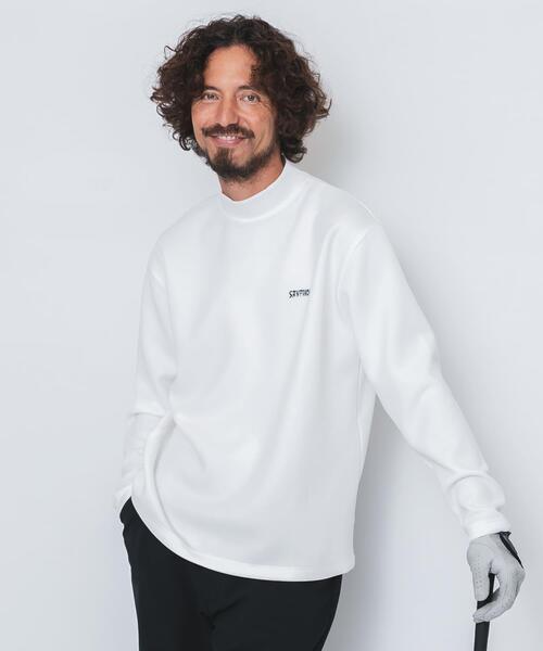 URBAN RESEARCH Sonny Label（アーバンリサーチサニーレーベル）の「OOPS×RYUAMBE 　モックネックロングTシャツ（Tシャツ/カットソー・メンズ・ブラック/オフホワイト/グリーン・X-LARGE/LARGE/MEDIUM）」の4枚目の写真