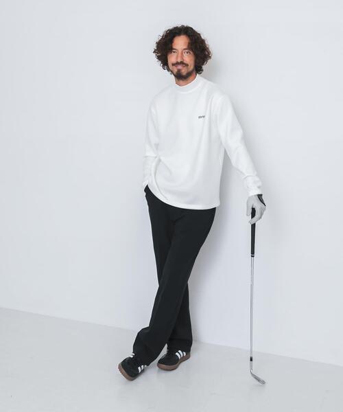 URBAN RESEARCH Sonny Label（アーバンリサーチサニーレーベル）の「OOPS×RYUAMBE 　モックネックロングTシャツ（Tシャツ/カットソー・メンズ・ブラック/オフホワイト/グリーン・X-LARGE/LARGE/MEDIUM）」の7枚目の写真