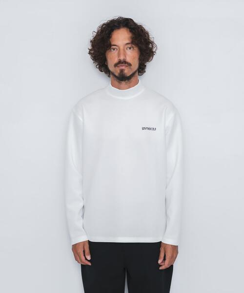 URBAN RESEARCH Sonny Label（アーバンリサーチサニーレーベル）の「OOPS×RYUAMBE 　モックネックロングTシャツ（Tシャツ/カットソー・メンズ・ブラック/オフホワイト/グリーン・X-LARGE/LARGE/MEDIUM）」の8枚目の写真