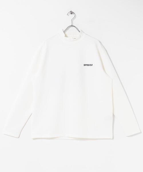 URBAN RESEARCH Sonny Label（アーバンリサーチサニーレーベル）の「OOPS×RYUAMBE 　モックネックロングTシャツ（Tシャツ/カットソー・メンズ・ブラック/オフホワイト/グリーン・X-LARGE/LARGE/MEDIUM）」の13枚目の写真