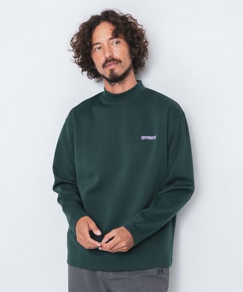 URBAN RESEARCH Sonny Label（アーバンリサーチサニーレーベル）の「OOPS×RYUAMBE 　モックネックロングTシャツ（Tシャツ/カットソー・メンズ・ブラック/オフホワイト/グリーン・X-LARGE/LARGE/MEDIUM）」の21枚目の写真