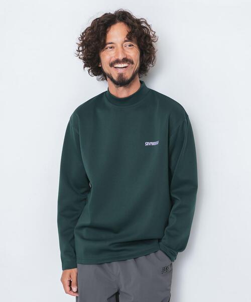 URBAN RESEARCH Sonny Label（アーバンリサーチサニーレーベル）の「OOPS×RYUAMBE 　モックネックロングTシャツ（Tシャツ/カットソー・メンズ・ブラック/オフホワイト/グリーン・X-LARGE/LARGE/MEDIUM）」の22枚目の写真