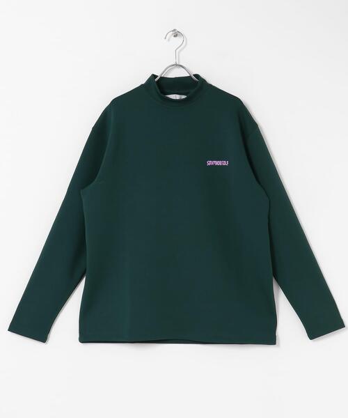 OOPS×RYUAMBE モックネックロングTシャツ（Tシャツ/カットソー