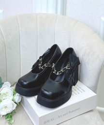 LAFARY（ラファリー）の「リボンスクエアパンプス（パンプス）」