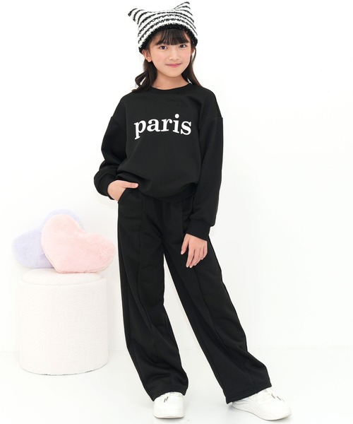 Bee des Bee（ビーデスビー）の「セットアップ（アンサンブル・キッズ・グレー/ブラック・150cm/140cm/130cm/120cm/110cm/100cm）」の2枚目の写真