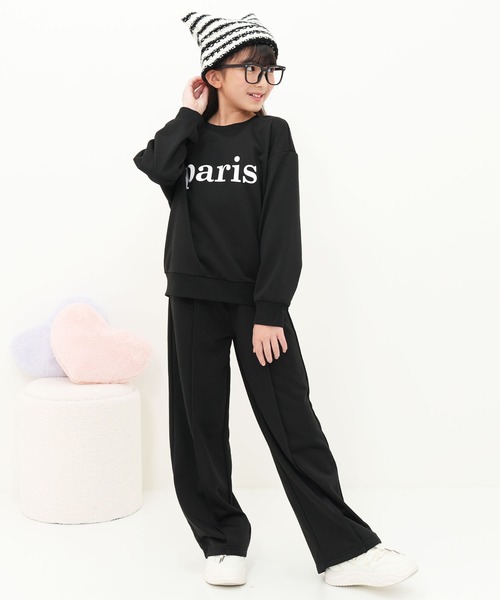 Bee des Bee（ビーデスビー）の「セットアップ（アンサンブル・キッズ・グレー/ブラック・150cm/140cm/130cm/120cm/110cm/100cm）」の5枚目の写真