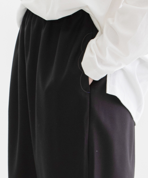 Pommeギャバパンツ（その他パンツ）｜nop de nod（ノップドゥノッド