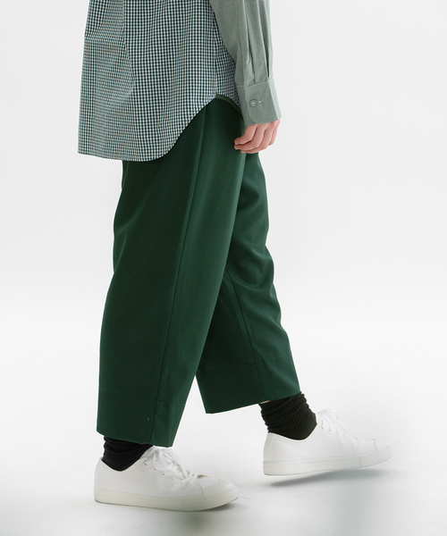 nop de nod(ノップドゥノッド)の「Pommeギャバパンツ(その他パンツ・レディース・ネイビー/ダークグレー/ブラック/ダークグリーン・M)」の15枚目の写真