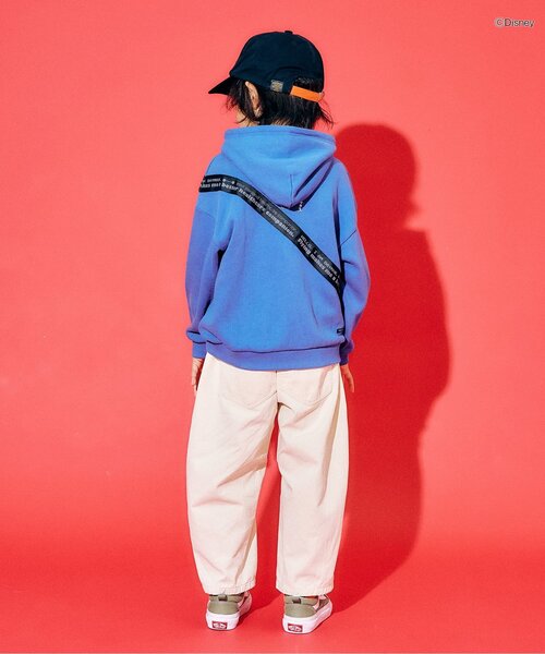 F.O.KIDS（エフオーキッズ）の「【ジュニア対応】バレルレッグパンツ（その他パンツ・キッズ・キナリ/インディゴブルー/キャメル・140/130/120/110/100/90/80）」の13枚目の写真