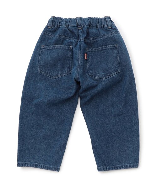 F.O.KIDS（エフオーキッズ）の「【ジュニア対応】バレルレッグパンツ（その他パンツ・キッズ・キナリ/インディゴブルー/キャメル・140/130/120/110/100/90/80）」の4枚目の写真