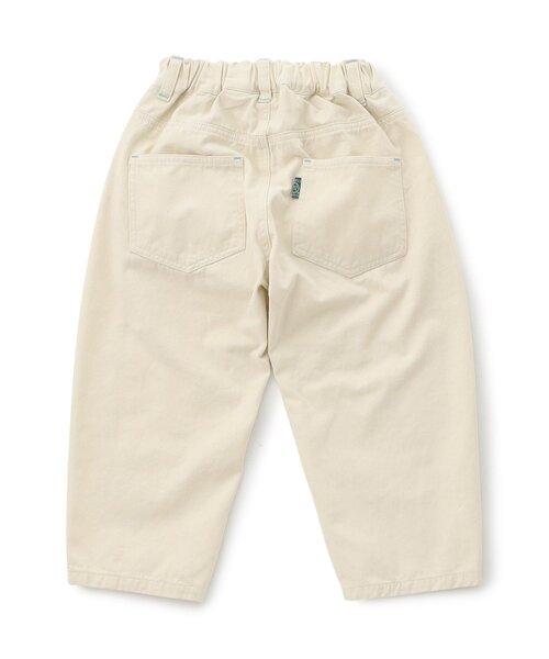 F.O.KIDS（エフオーキッズ）の「【ジュニア対応】バレルレッグパンツ（その他パンツ・キッズ・キナリ/インディゴブルー/キャメル・140/130/120/110/100/90/80）」の5枚目の写真