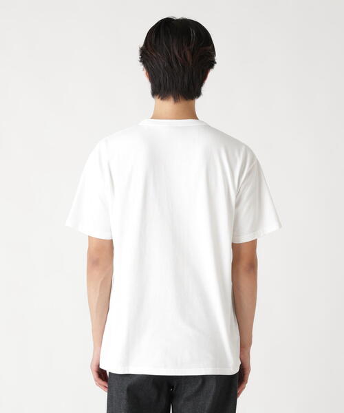 Alpha Industries(アルファインダストリーズ)の「Alpha Industries/アルファインダストリーズ/SNOW WASH SS HENLEY NECK T-SHIRT/スノーウォッシュ ヘンリーネック Tシャツ(Tシャツ/カットソー・メンズ・ネイビー/チャコール/ホワイト系2/オリーブ系/ブラック・2XL/L/M/S/XL)」の9枚目の写真