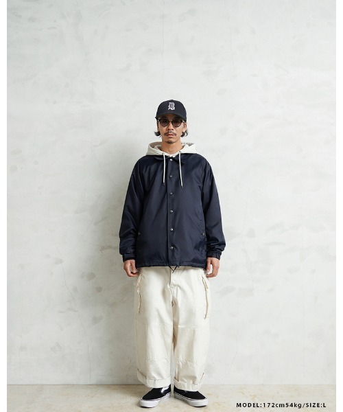 WAIPER.inc（ワイパーインク）の「WAIPER.inc ミニマル コーチジャケット PERTEX UNLIMITED【WP1130】（その他アウター・メンズ・ブラック/ネイビー・S/M/L/XL）」の11枚目の写真