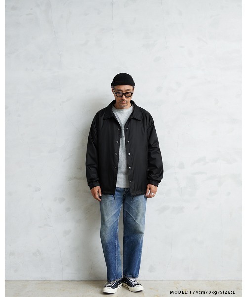 WAIPER.inc（ワイパーインク）の「WAIPER.inc ミニマル コーチジャケット PERTEX UNLIMITED【WP1130】（その他アウター・メンズ・ブラック/ネイビー・S/M/L/XL）」の12枚目の写真