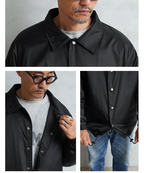 WAIPER.inc（ワイパーインク）の「WAIPER.inc ミニマル コーチジャケット PERTEX UNLIMITED【WP1130】（その他アウター・メンズ・ブラック/ネイビー・S/M/L/XL）」の18枚目の写真