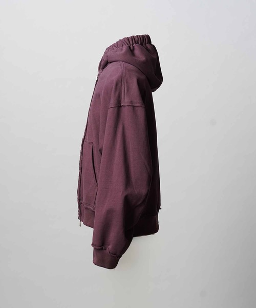 UNISEX》Prime-Over Gathered Hood Zip Parka/プライムオーバー