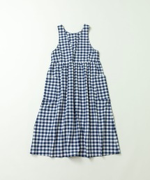 PAR ICI | 先染めコットンネップ 2WAYワンピース(ワンピース)