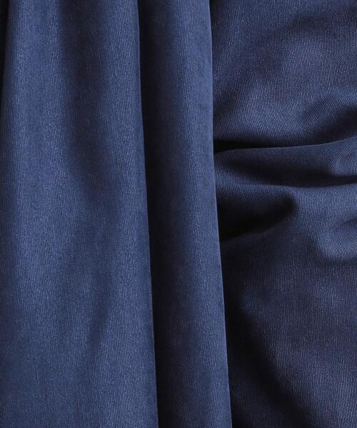 SHOO・LA・RUE(シューラルー)の「【洗濯機可/S-LL】程よくゆるり マイクロコールチュニック(チュニック・レディース・ネイビー/ライトブルー/アイボリー・04/03/02/01)」の11枚目の写真