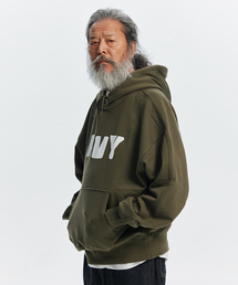 US ARMED FORCES PULLOVER HOODY _ OLIVE