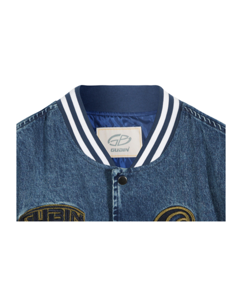 GUBIN(グビン)の「オーバーパッチデニムバスティジャケット - カーキ(スタジャン・レディース・その他・MEDIUM/LARGE)」の3枚目の写真
