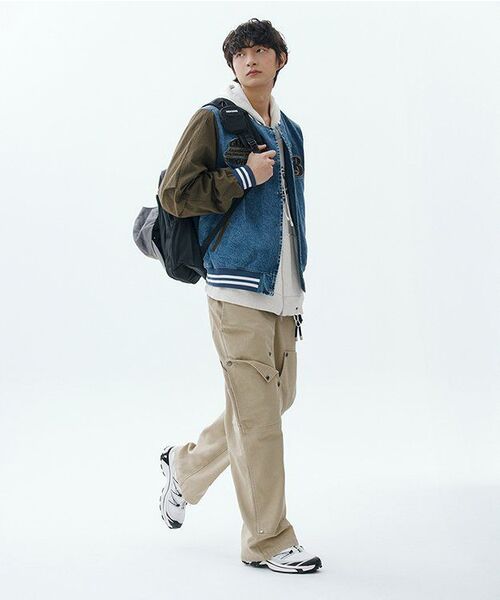 GUBIN(グビン)の「オーバーパッチデニムバスティジャケット - カーキ(スタジャン・レディース・その他・MEDIUM/LARGE)」の12枚目の写真