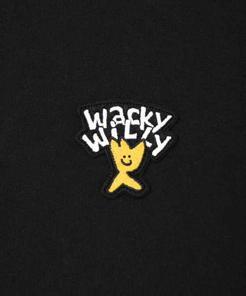 Wacky WiLLy(ワッキーウィリー)の「ベーシックロゴフードジップアップブラック(パーカー・レディース・その他・X-SMALL/SMALL/MEDIUM/LARGE/X-LARGE)」の5枚目の写真