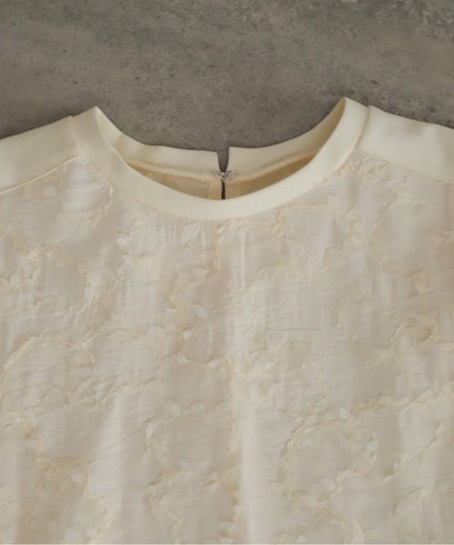 NOMBRE IMPAIR（ノンブルアンペール）の「【予約】リトルリーフJQ　カットコンビP/O（Tシャツ/カットソー・レディース・キナリ・FREE）」の21枚目の写真