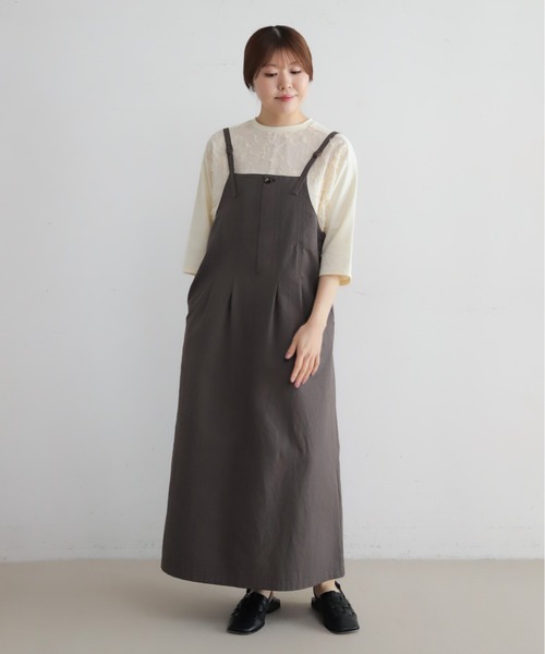 NOMBRE IMPAIR（ノンブルアンペール）の「【予約】リトルリーフJQ　カットコンビP/O（Tシャツ/カットソー・レディース・キナリ・FREE）」の13枚目の写真