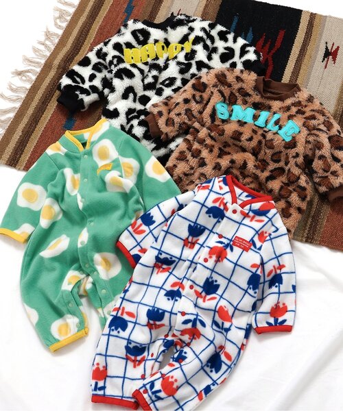 セール】Bpop もこもこカバーオール（ロンパース）｜BREEZE（ブリーズ