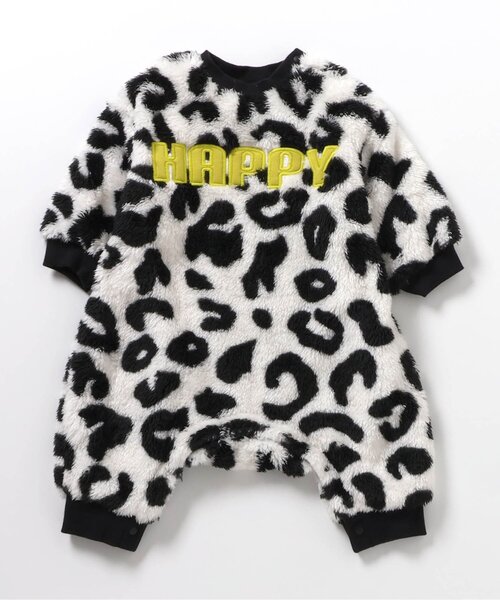 BREEZE(ブリーズ)の「Bpop もこもこカバーオール(ロンパース・キッズ・オフホワイト/ベージュ・70/80)」の10枚目の写真