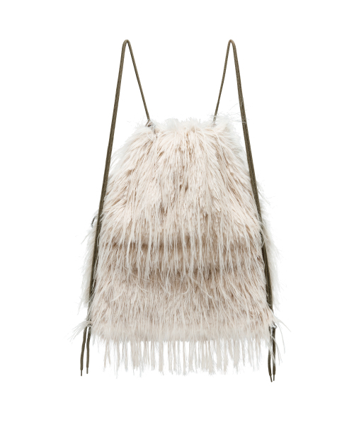 BLACKPURPLE(ブラックパープル)の「ラッキーヴルフバッグ Lucky Wolf Bag_ ブラウン(バックパック/リュック・レディース・ブラウン・FREE)」の2枚目の写真