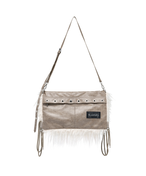 BLACKPURPLE(ブラックパープル)の「ラッキーヴルフバッグ Lucky Wolf Bag_ ブラウン(バックパック/リュック・レディース・ブラウン・FREE)」の3枚目の写真