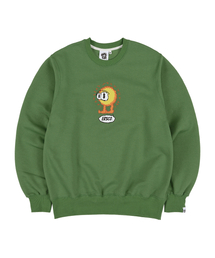 ERSCO（イーアルエスコ）の「マグマキャラクタースウェットシャツ_グリーン（スウェット）」