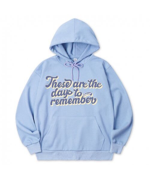 MILLION DAY（ミリオンデイ）の「MILLION CHEWY HOODIE（パーカー・レディース・ネイビー/アイボリー・LARGE/X-LARGE）」の5枚目の写真