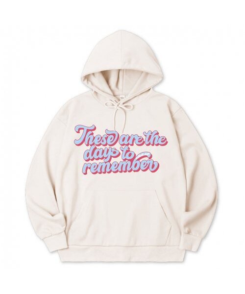 MILLION DAY（ミリオンデイ）の「MILLION CHEWY HOODIE（パーカー・レディース・ネイビー/アイボリー・LARGE/X-LARGE）」の6枚目の写真