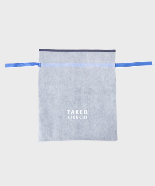 TAKEO KIKUCHI（タケオキクチ）の「【ラッピング巾着セット】カシミヤブレンド リバーシブルマフラー（マフラー・メンズ・ライトブルー/ブラック/ネイビー/モスグリーン/ボルドー・00）」の13枚目の写真