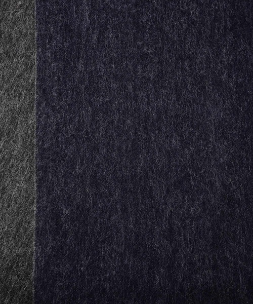 TAKEO KIKUCHI（タケオキクチ）の「【ラッピング巾着セット】カシミヤブレンド リバーシブルマフラー（マフラー・メンズ・ライトブルー/ブラック/ネイビー/モスグリーン/ボルドー・00）」の17枚目の写真