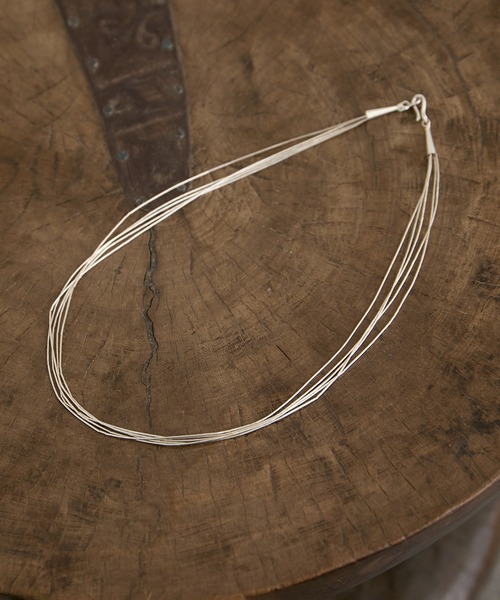 SALON adam et rope'（サロン アダム エ ロペ）の「【NativeSilverStreams】リキッドシルバーネックレス 5st 45cm（ネックレス・レディース・シルバー・FREE）」の2枚目の写真