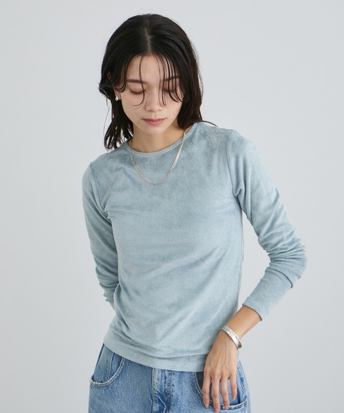 SALON adam et rope'（サロン アダム エ ロペ）の「【NativeSilverStreams】リキッドシルバーネックレス 5st 45cm（ネックレス・レディース・シルバー・FREE）」の4枚目の写真