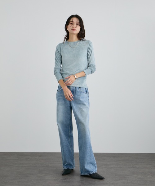 SALON adam et rope'（サロン アダム エ ロペ）の「【NativeSilverStreams】リキッドシルバーネックレス 5st 45cm（ネックレス・レディース・シルバー・FREE）」の5枚目の写真