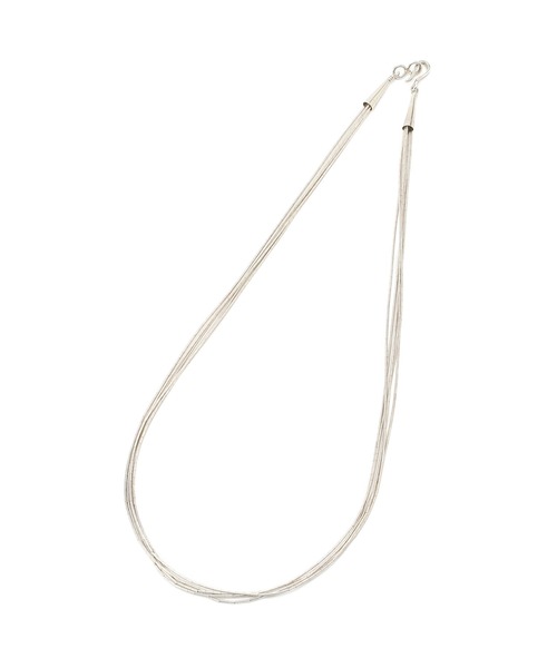 SALON adam et rope'（サロン アダム エ ロペ）の「【NativeSilverStreams】リキッドシルバーネックレス 5st 45cm（ネックレス・レディース・シルバー・FREE）」の6枚目の写真