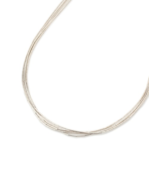 SALON adam et rope'（サロン アダム エ ロペ）の「【NativeSilverStreams】リキッドシルバーネックレス 5st 45cm（ネックレス・レディース・シルバー・FREE）」の7枚目の写真