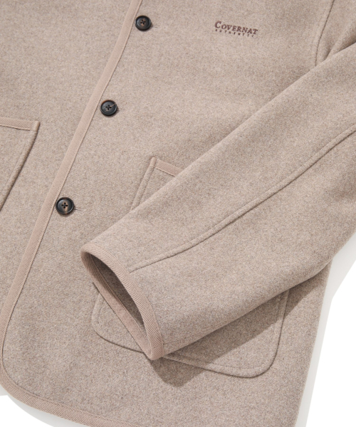 COVERNAT(カバーナット)の「カバーウールカラージャケットベージュ(その他アウター・レディース・その他・SMALL/MEDIUM/LARGE/X-LARGE)」の8枚目の写真