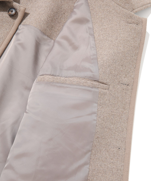 COVERNAT(カバーナット)の「カバーウールカラージャケットベージュ(その他アウター・レディース・その他・SMALL/MEDIUM/LARGE/X-LARGE)」の10枚目の写真