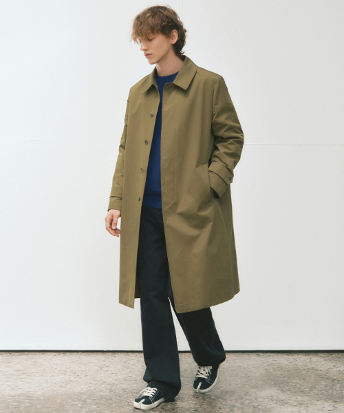 セール】[アトリエエディション] マックトレンチコート_KHAKI(W25-OT03
