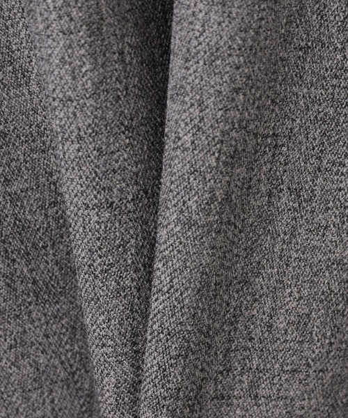 Droite lautreamont(ドロワットロートレアモン)の「ミックスツイード×レザーライクジャンスカ≪洗濯機で洗える≫(ワンピース・レディース・ブラウン/ライトグレー/チャコールグレー・M)」の10枚目の写真