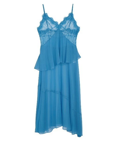 Ameri（アメリ）の「AIRY SHEER LACE CAMISOLE（キャミソール・レディース・ホワイト/ブラック/ブルー・SMALL/MEDIUM）」の18枚目の写真