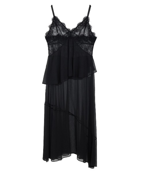 Ameri（アメリ）の「AIRY SHEER LACE CAMISOLE（キャミソール・レディース・ホワイト/ブラック/ブルー・SMALL/MEDIUM）」の19枚目の写真