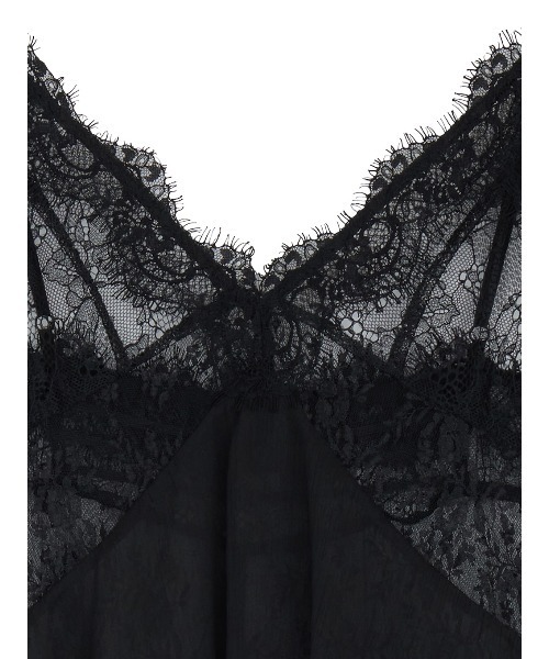 Ameri（アメリ）の「AIRY SHEER LACE CAMISOLE（キャミソール・レディース・ホワイト/ブラック/ブルー・SMALL/MEDIUM）」の20枚目の写真