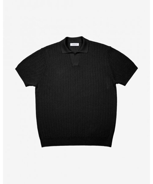 sortie(ソルティ)の「Mesh Mixed Cable Open Collar Knit (Green)(ニット/セーター・メンズ・その他・LARGE/MEDIUM/X-LARGE)」の4枚目の写真
